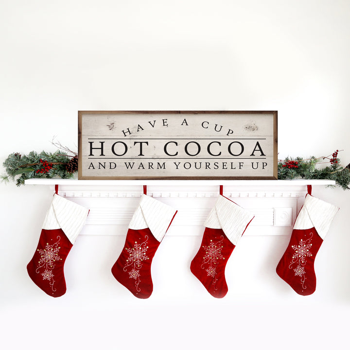 Hot Cocoa Have A Cup Whitewash