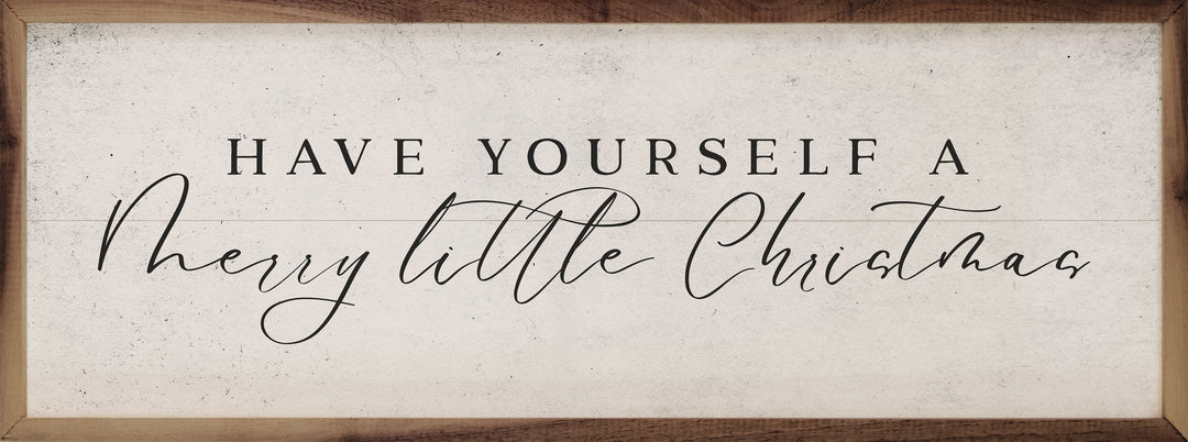 Merry Little Christmas White