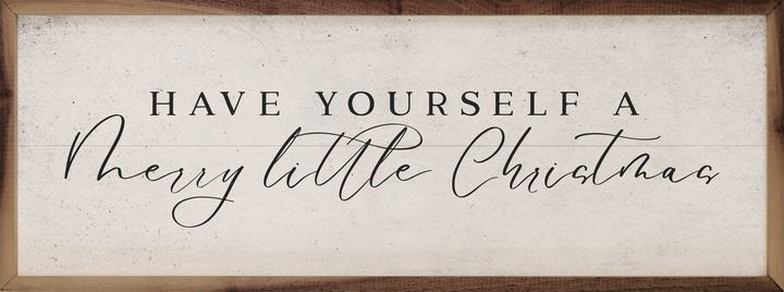 Merry Little Christmas White