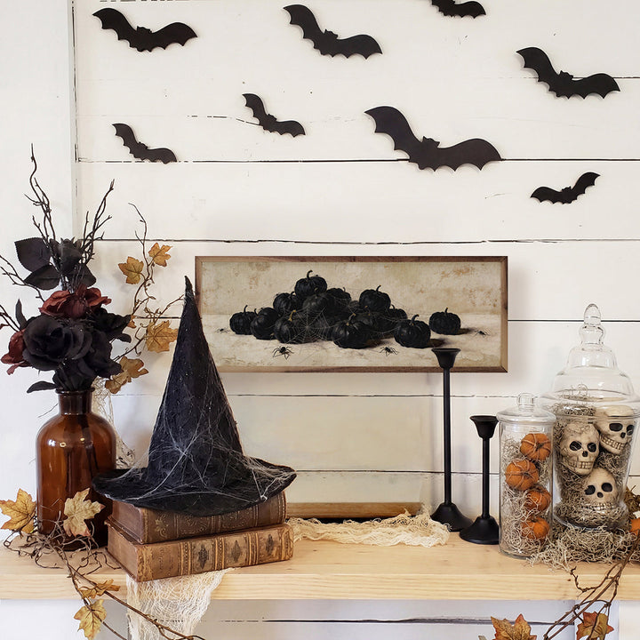 Pumpkins And Spiders