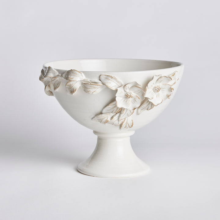 Fiori Decorative Footed Bowl