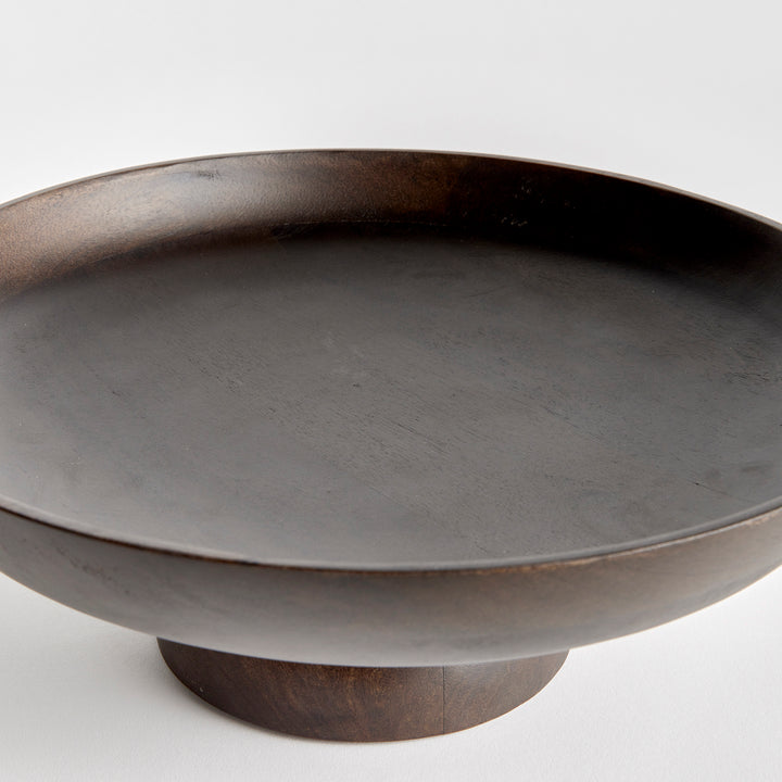 Bowie Footed Bowl, Gray