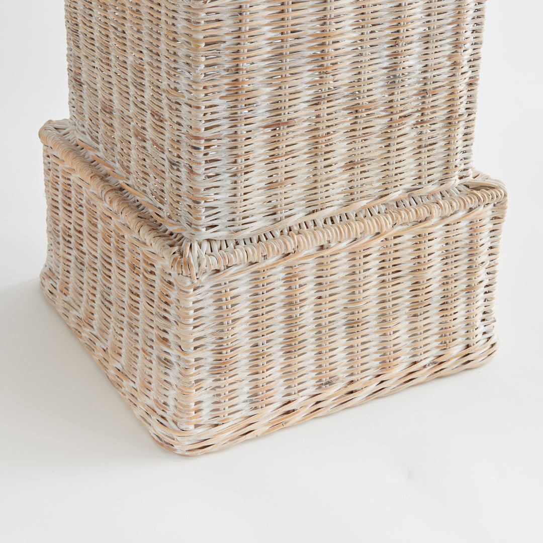 Charleston Rattan Pedestal Tall