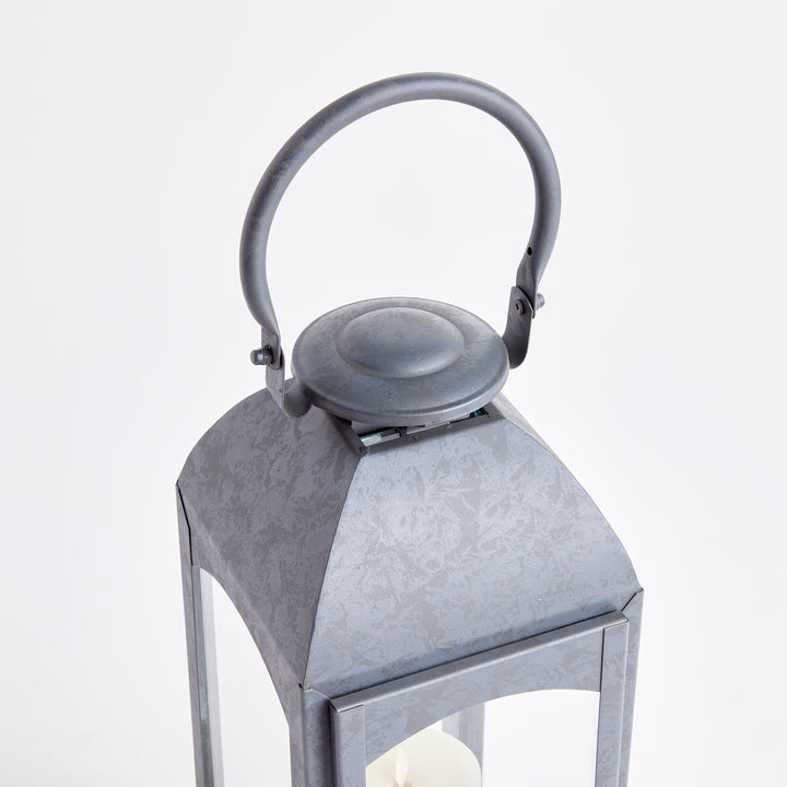 Antoinne Outdoor Lantern Large, Gray