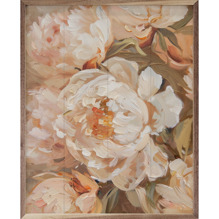 Peachy Peonies By Arlington Prints