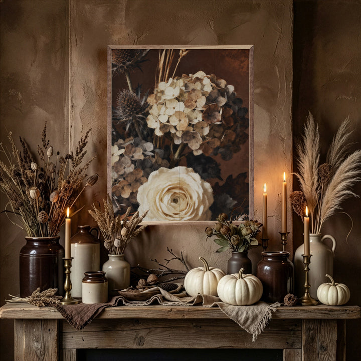 Brown Fall Large Flower Bouquet