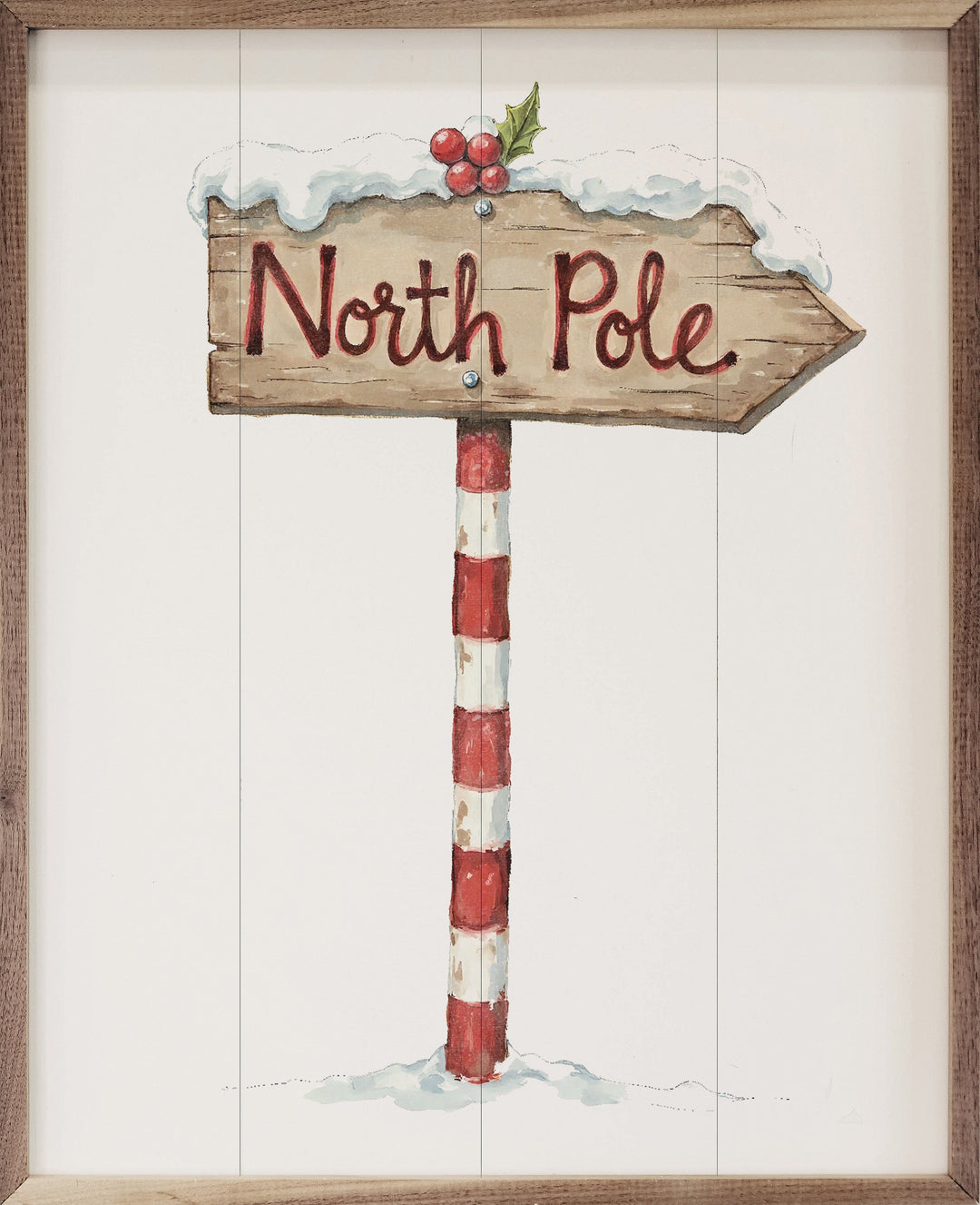 Christmas North Pole Sign