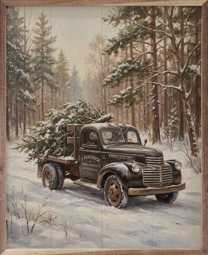 Kendrick Truck Snowy Timber