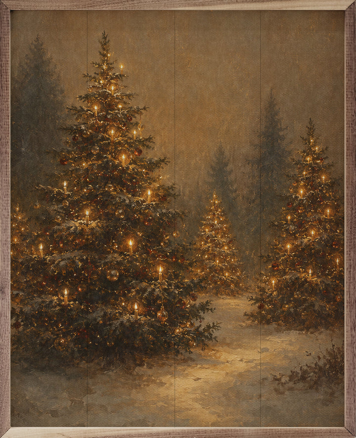 Lantern Glow Christmas Trees