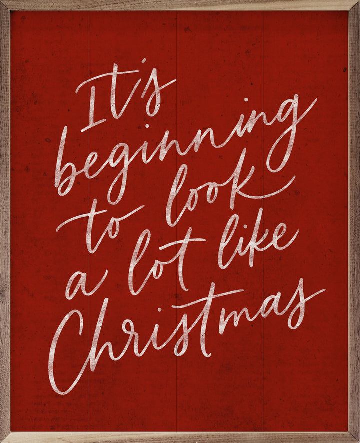Look A Lot Like Christmas Red