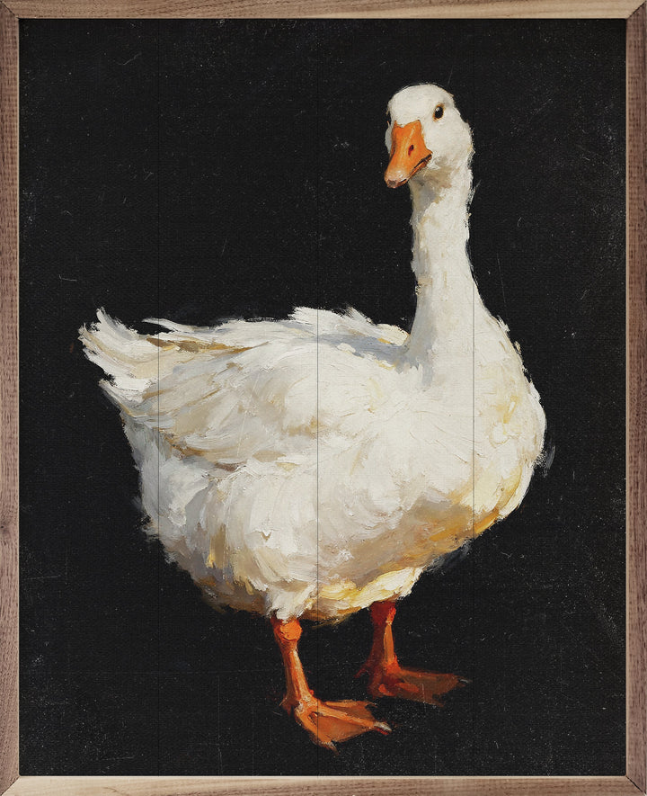 Fluffy Goose Black