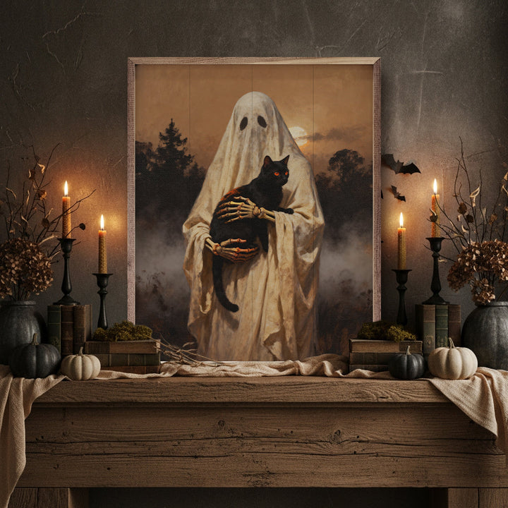 Ghost And Black Cat