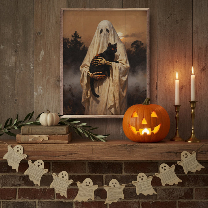 Ghost And Black Cat