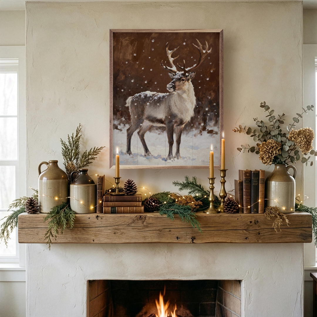 Reindeer Brown Looking Left