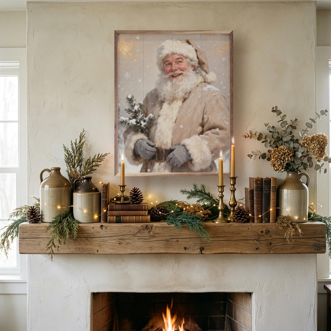 Saint Nicholas With Pine Branch