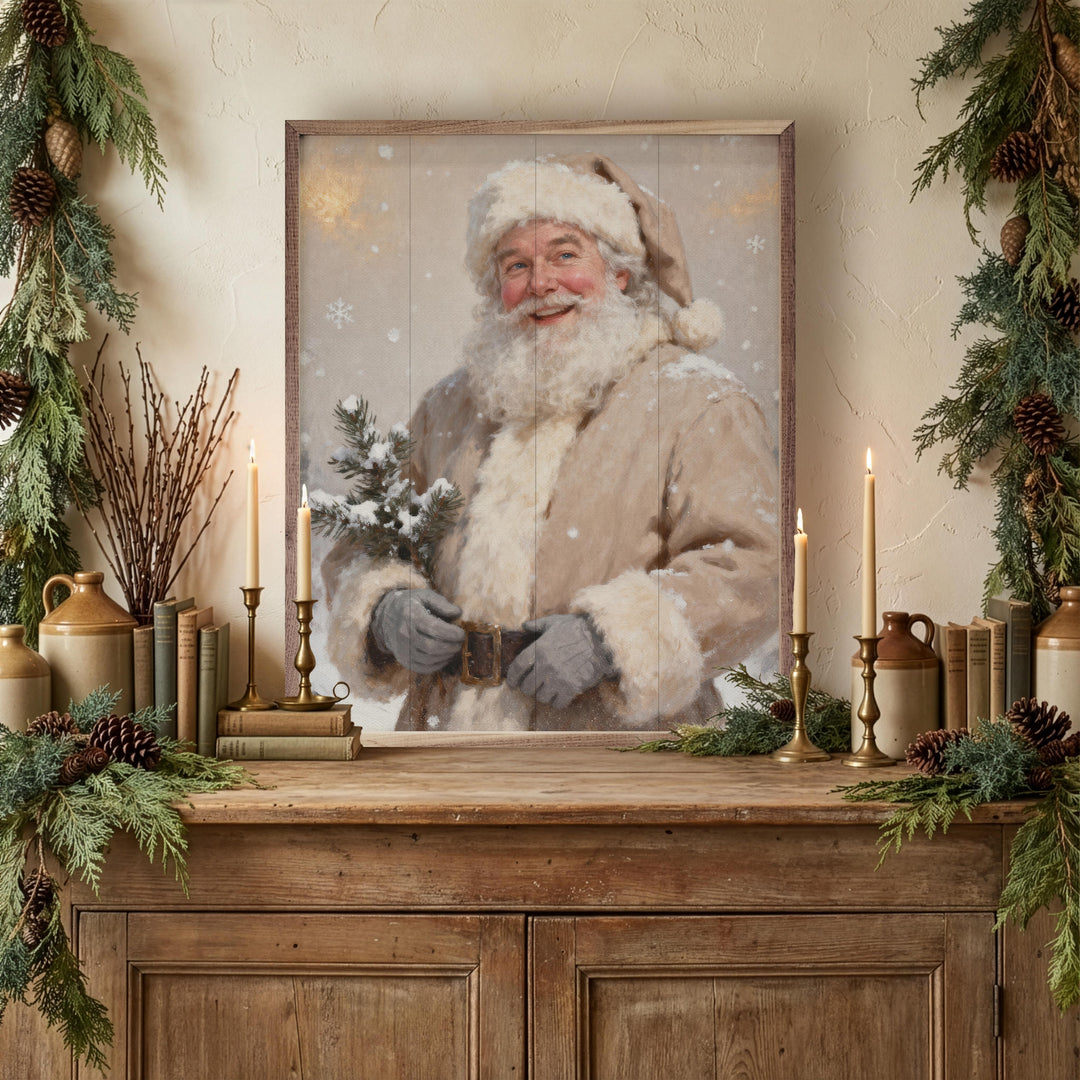 Saint Nicholas With Pine Branch