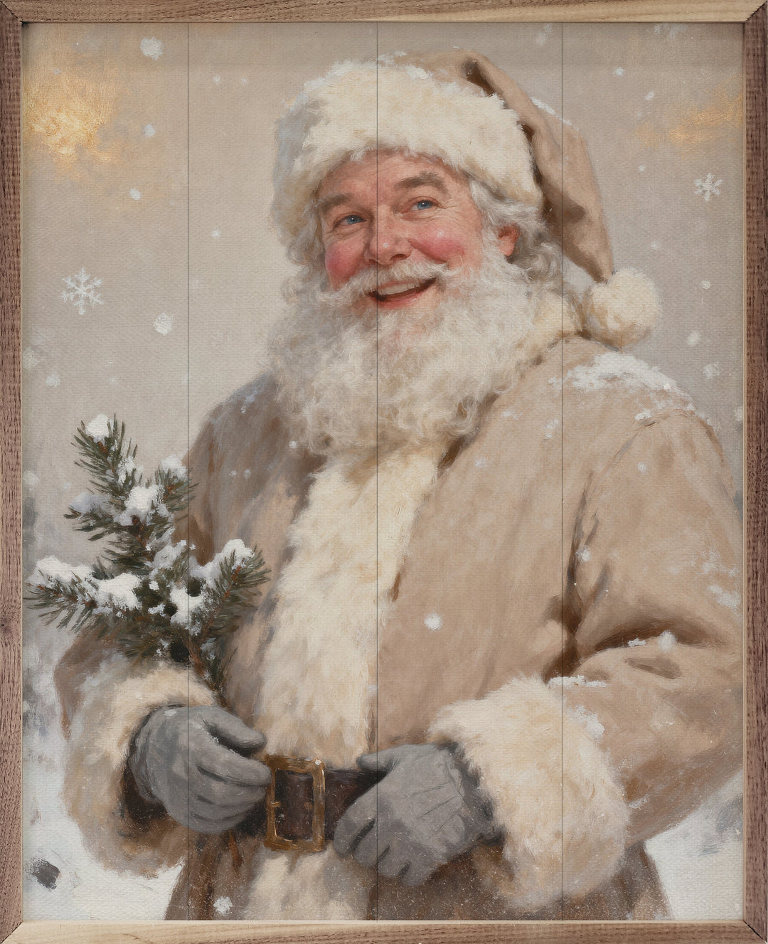 Saint Nicholas With Pine Branch
