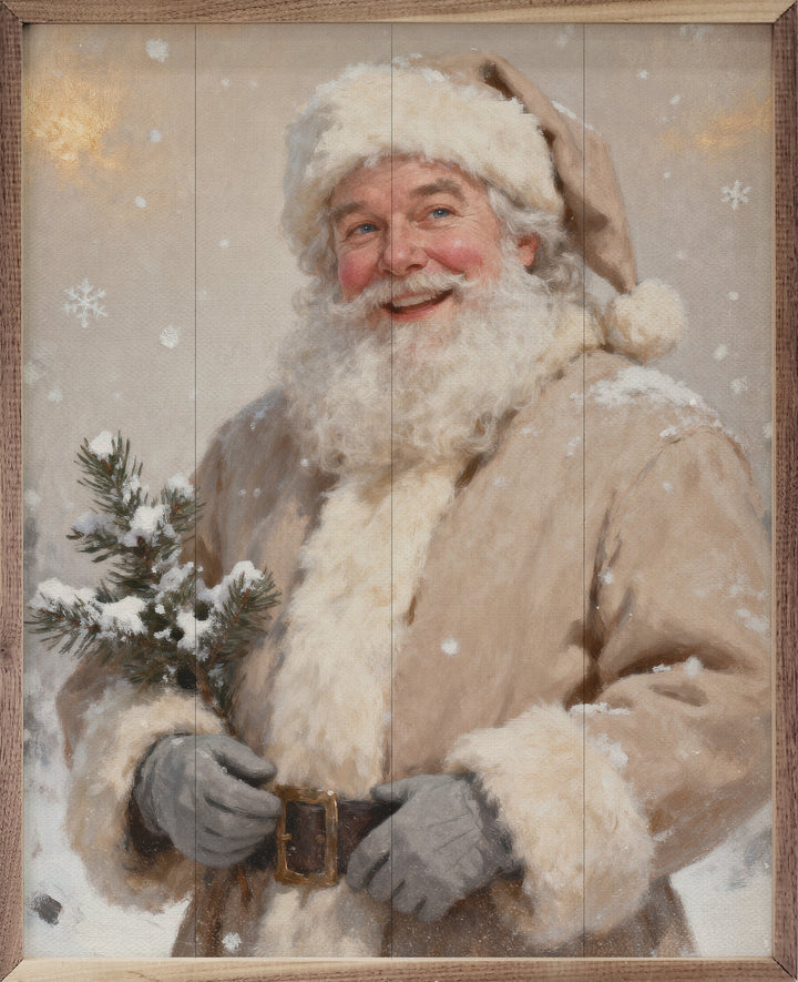 Saint Nicholas With Pine Branch