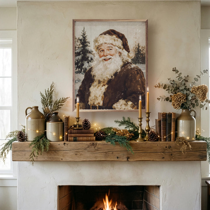 Santa In The Timber