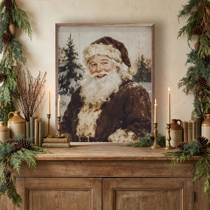 Santa In The Timber