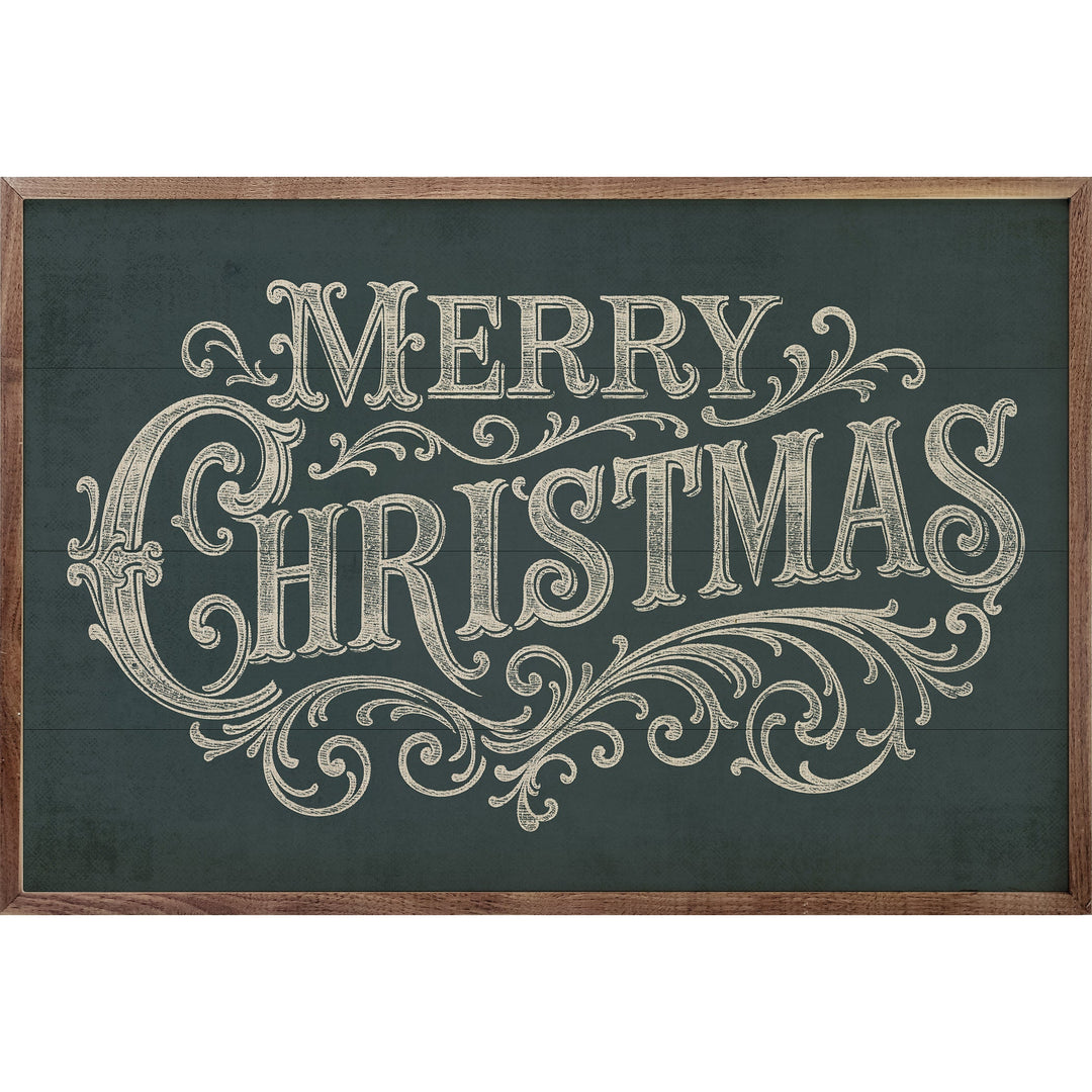 Merry Christmas Ornate