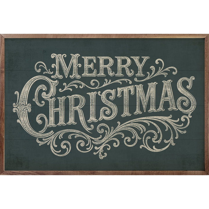 Merry Christmas Ornate