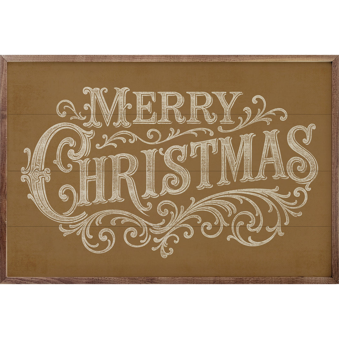 Merry Christmas Ornate