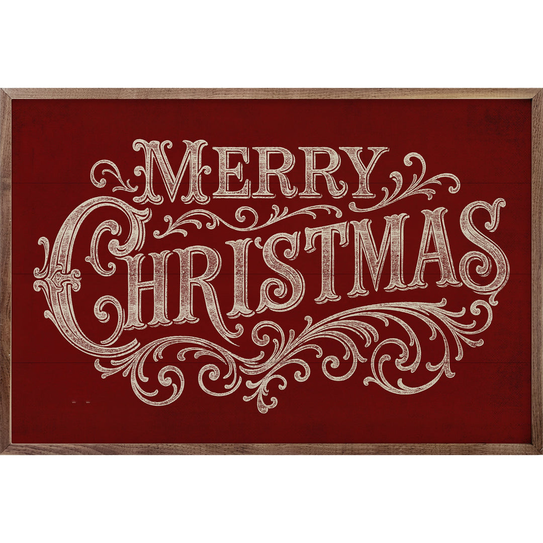 Merry Christmas Ornate