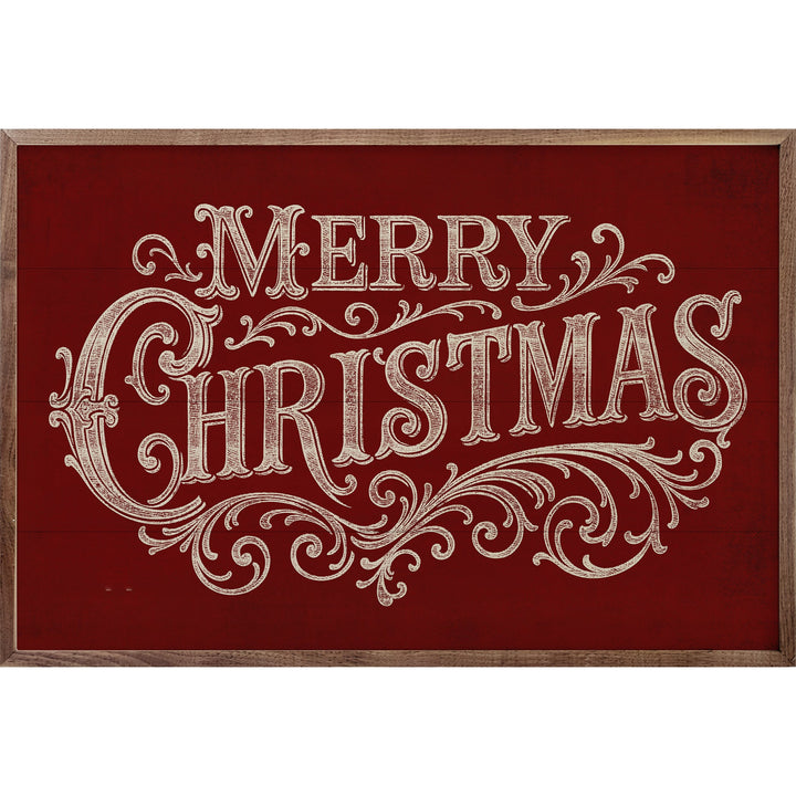 Merry Christmas Ornate