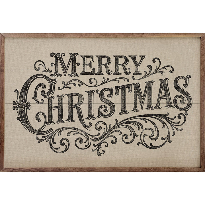 Merry Christmas Ornate