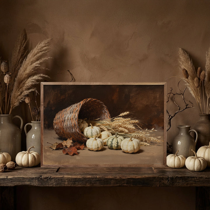 Spilled Pumpkin Basket