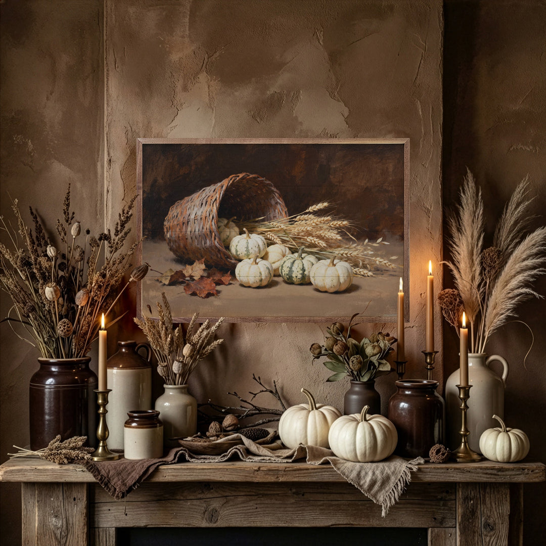 Spilled Pumpkin Basket