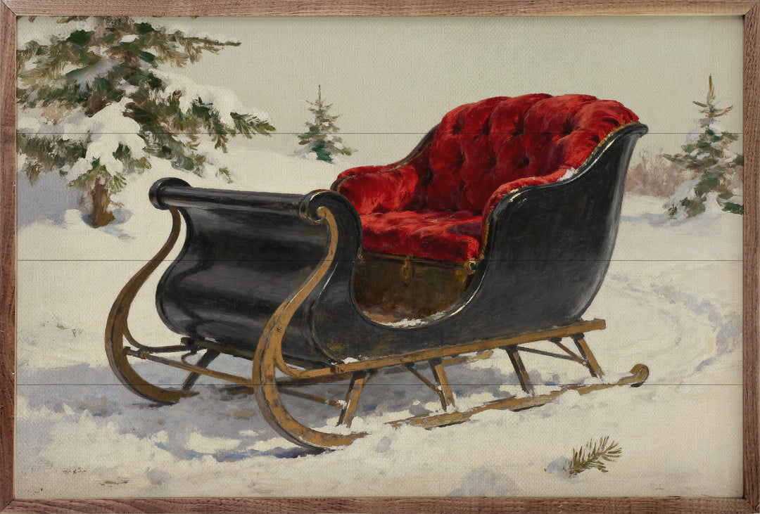Red Velvet Sleigh