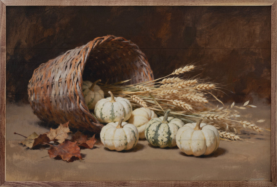 Spilled Pumpkin Basket