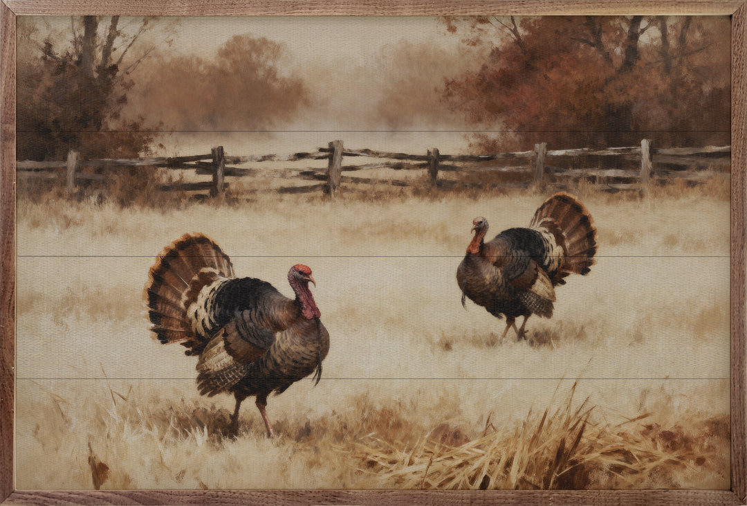 Two Strut Turkeys