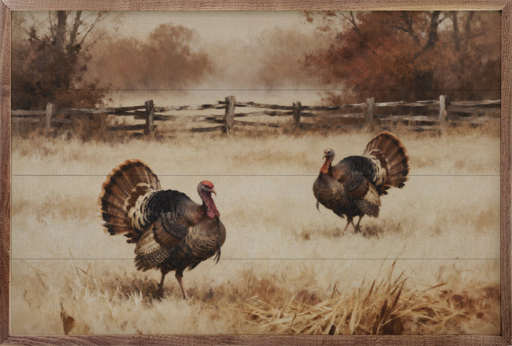 Two Strut Turkeys