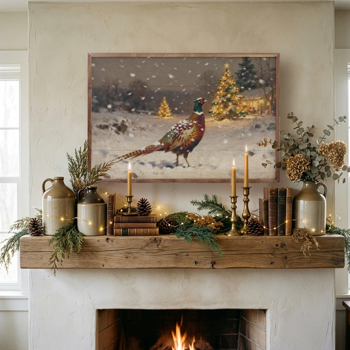 Pheasant At Christmas