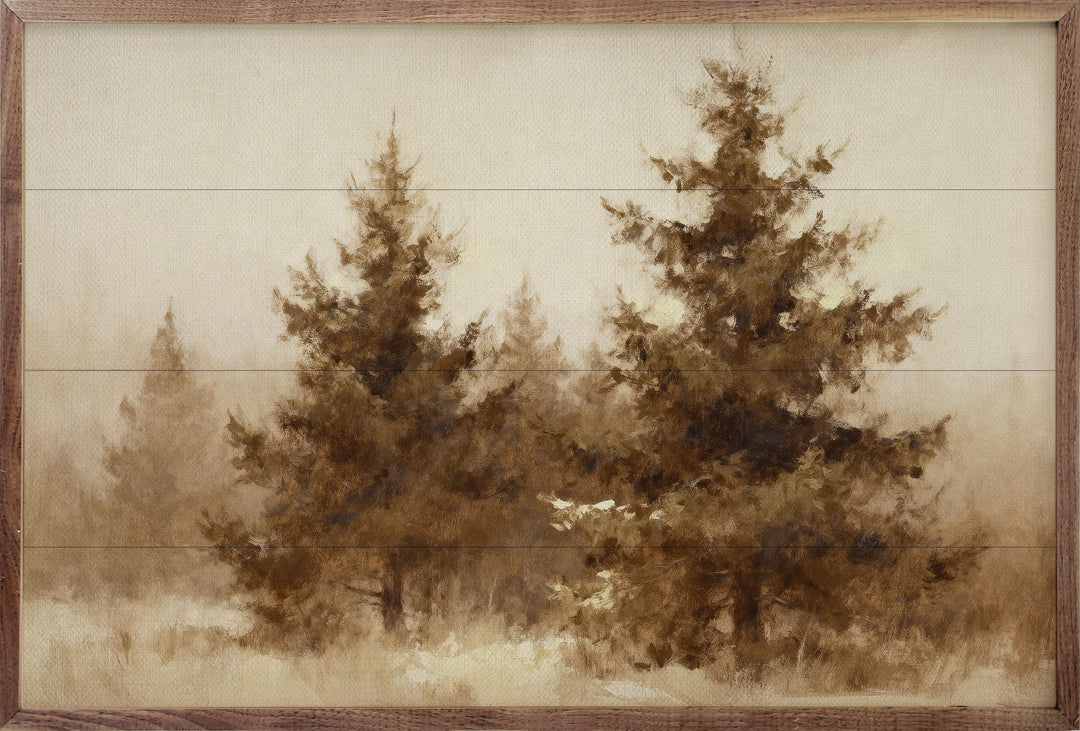 Pines In The Forest