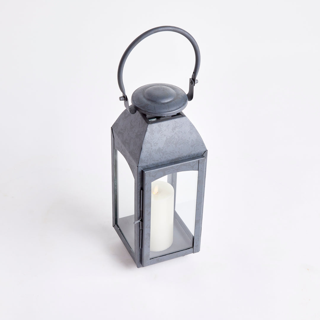 Antoinne Outdoor Lantern Small, Gray