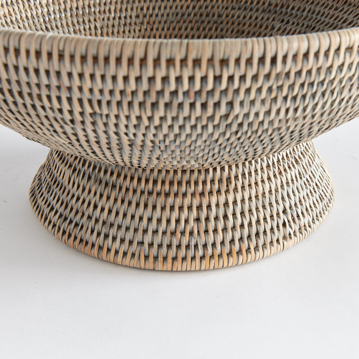 Burma Rattan Offering Bowl