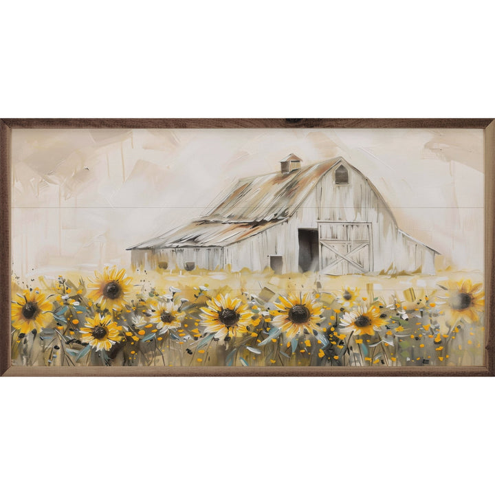 Sunflower Field By Creative Studio
