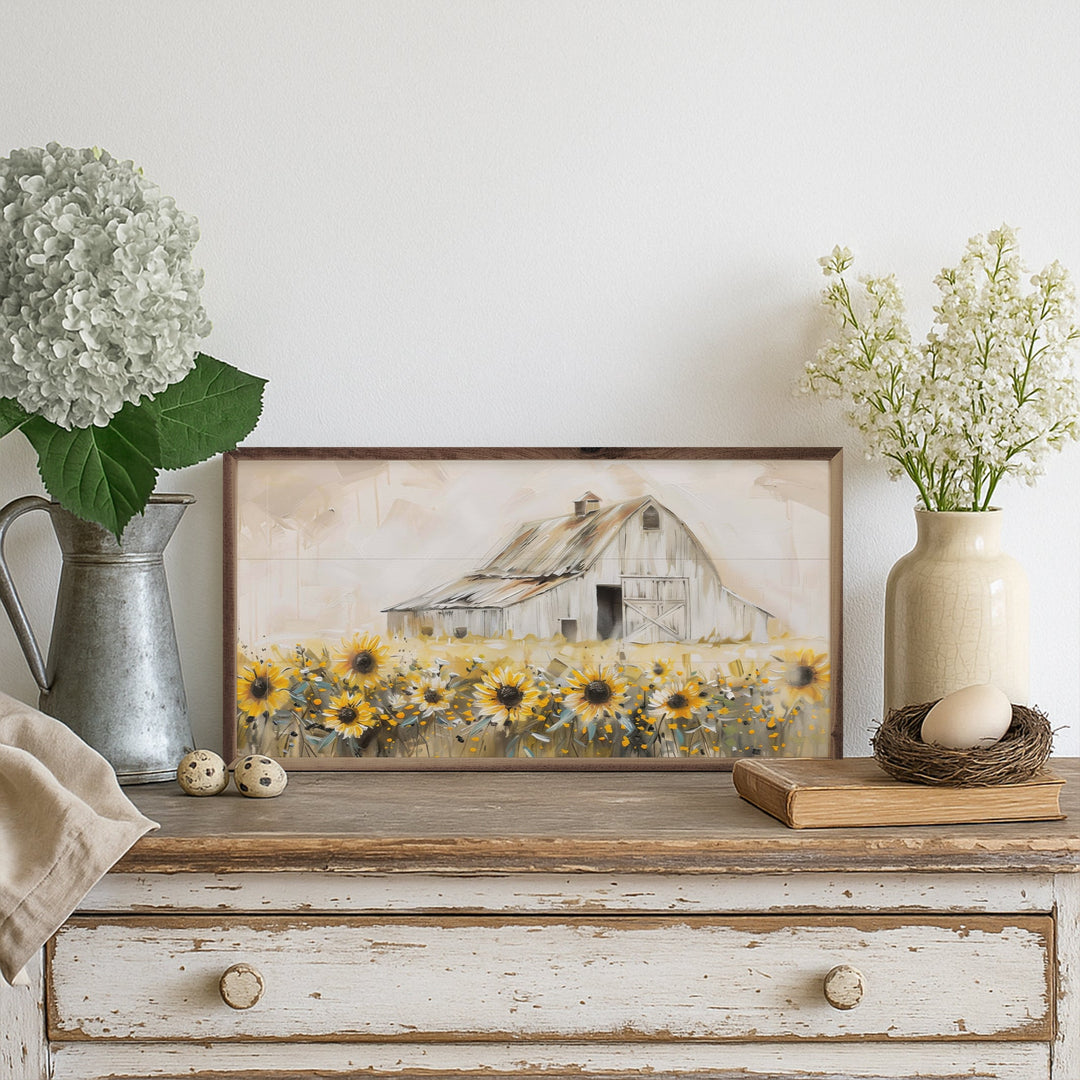 Sunflower Field By Creative Studio
