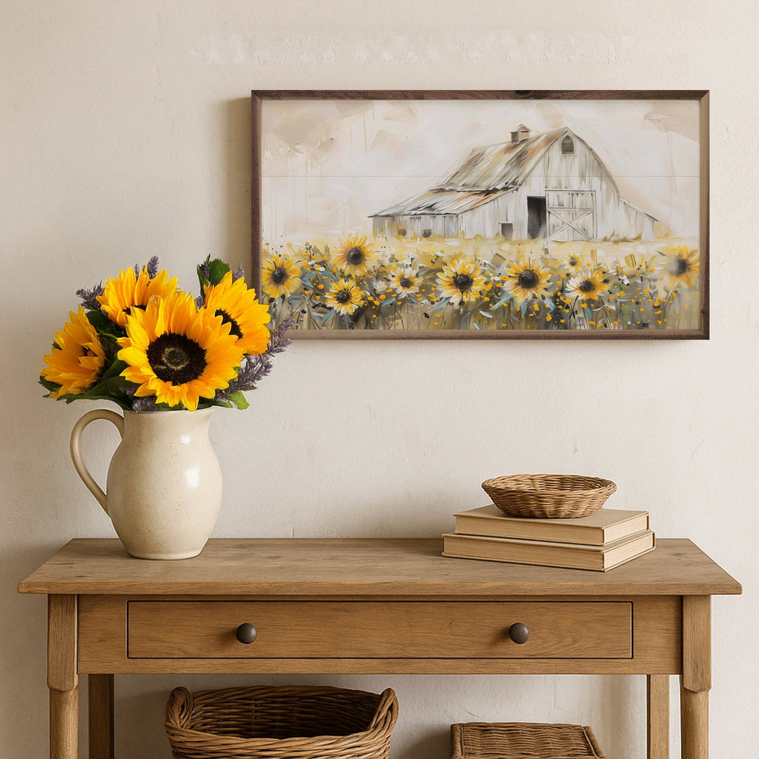 Sunflower Field By Creative Studio