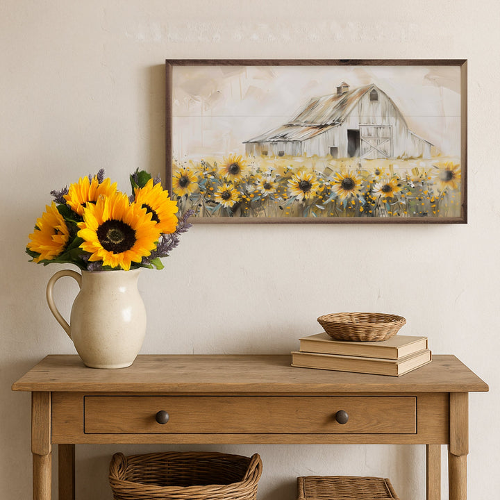 Sunflower Field By Creative Studio