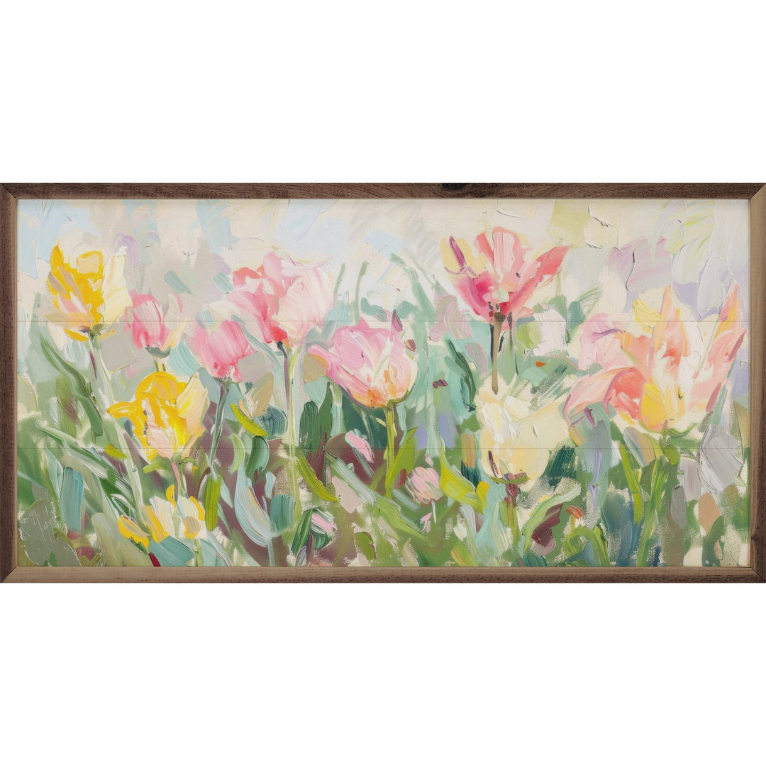 Pastel Spring Tulips By Design Studio