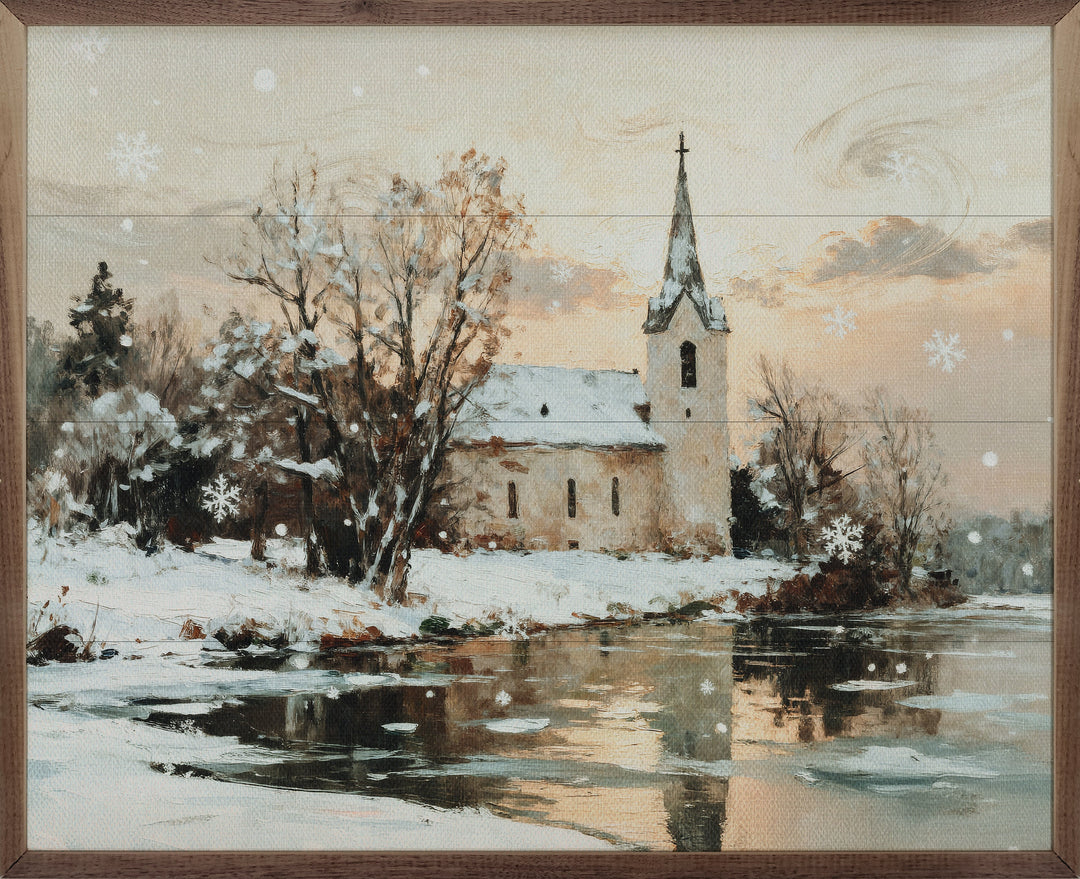 Church In The Snow