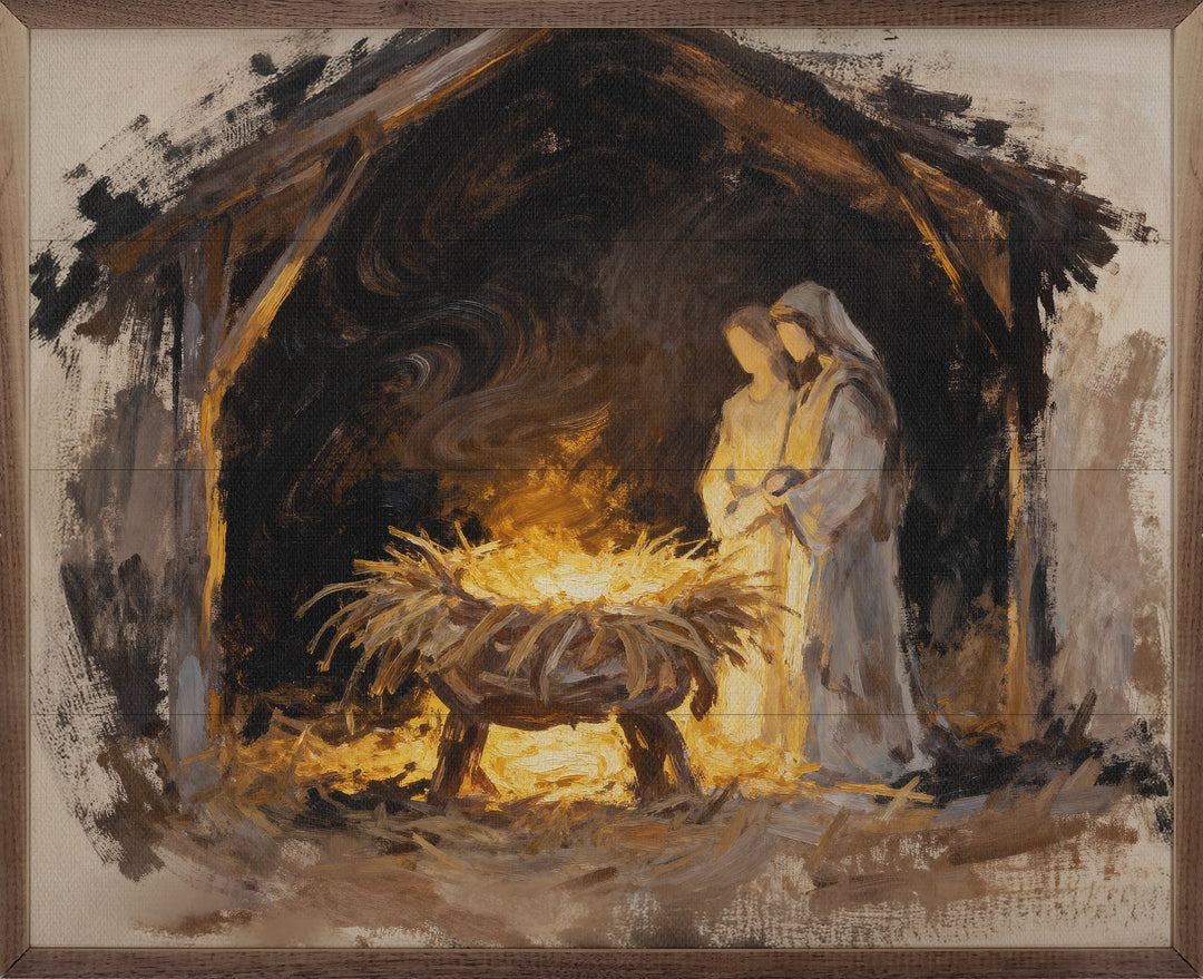 Holy Night Large Manger