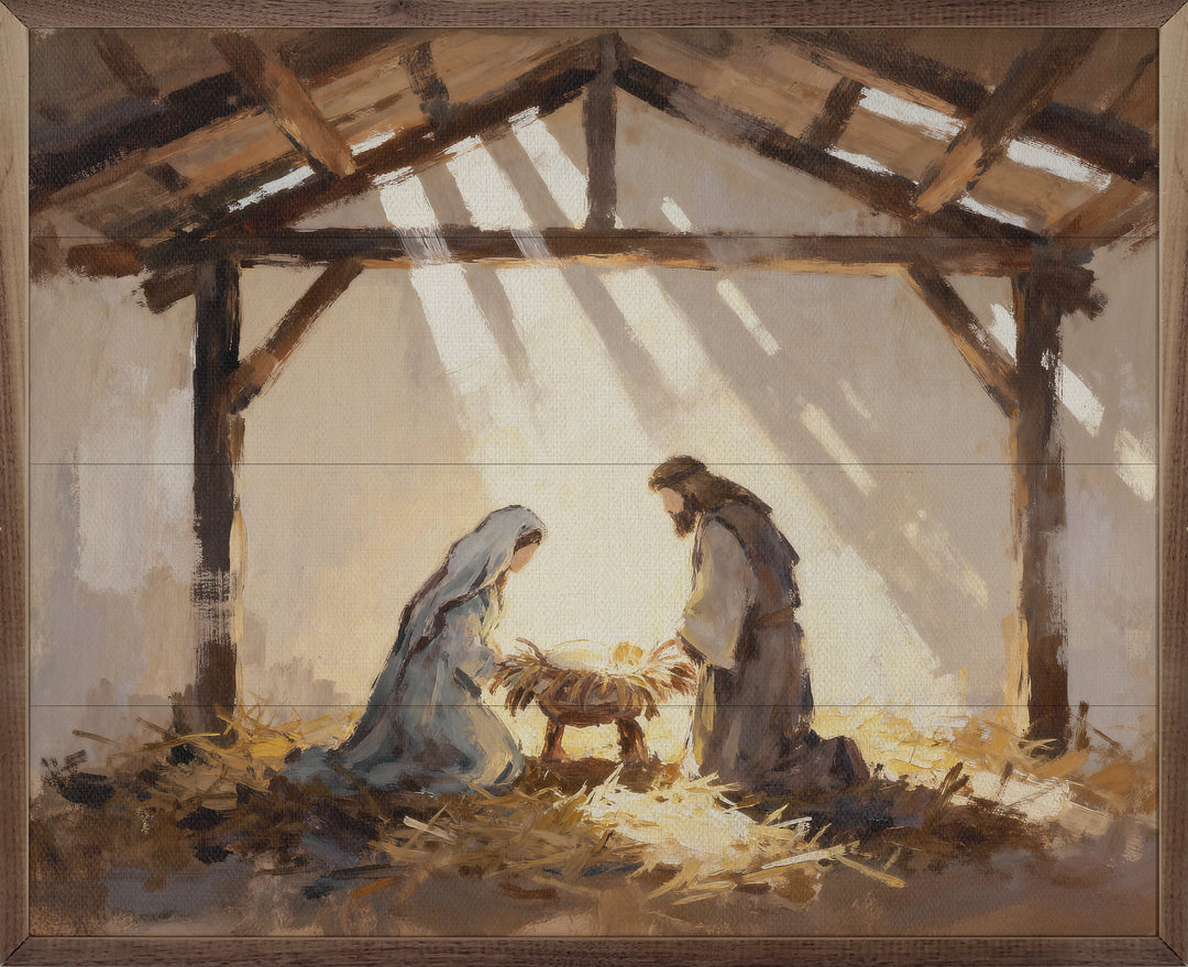 Holy Night Small Manger