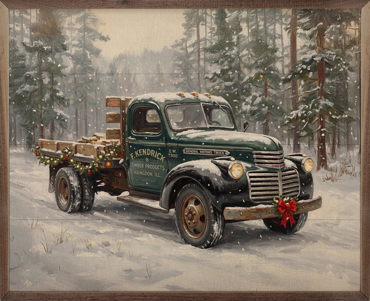 Kendrick Truck Christmas Delivery