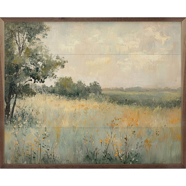 Country Wildflower Landscape By Creative Studio